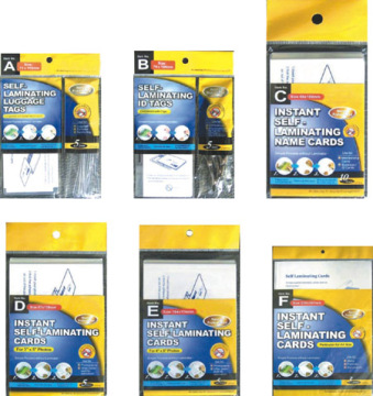 Instant Self-laminating Cards
