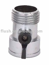 3/4" zinc coupling with valve