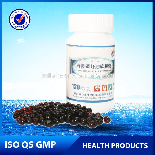 Capsules dosage form and fish oil type krill oil