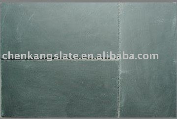 Green roofing slate