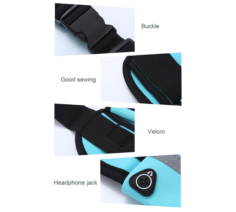 Waterproof Belt Bag Outdoor Sports Running Phone Bag Multifunctional Mini Riding Waist Bag