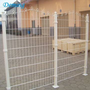 Electric Galvanized and PE Coated Metal Decofor Panel Fence