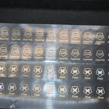 Custom Vinyl Clear Waterproof Sticker Label