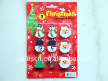 CHRISTMAS ERASERS