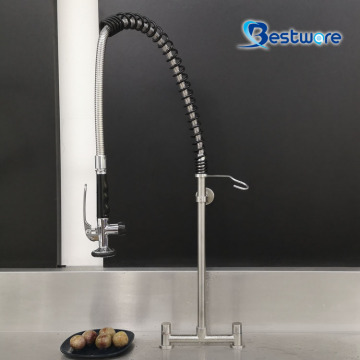 European Style Kitchen Sink Mixer Taps With Sprayer