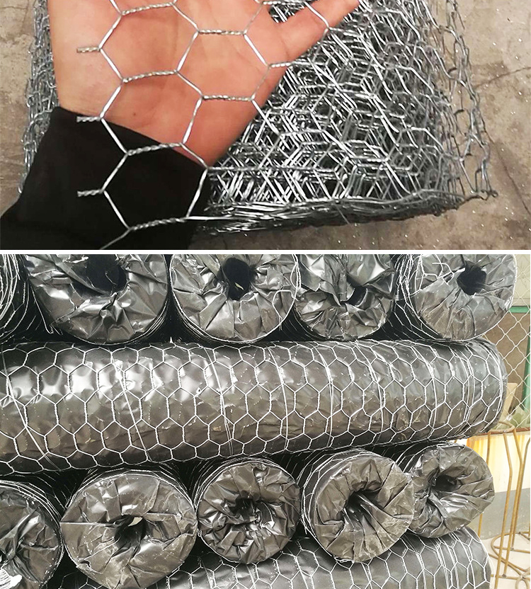 low price Chinese factory galvanized hexagonal animal fence mesh chicken wire for fence