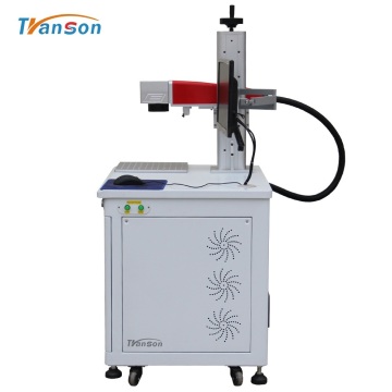 50w Faserlasermarkiermaschine mit Schreibtisch