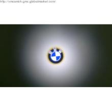 Led projection flashlight aluminium torch