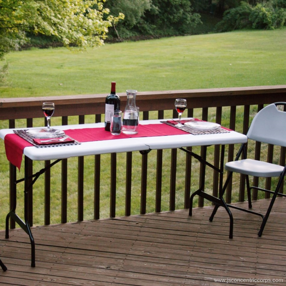 Blow molding Rectangular Folding Tables