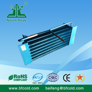 Copper and aluminium evaporator