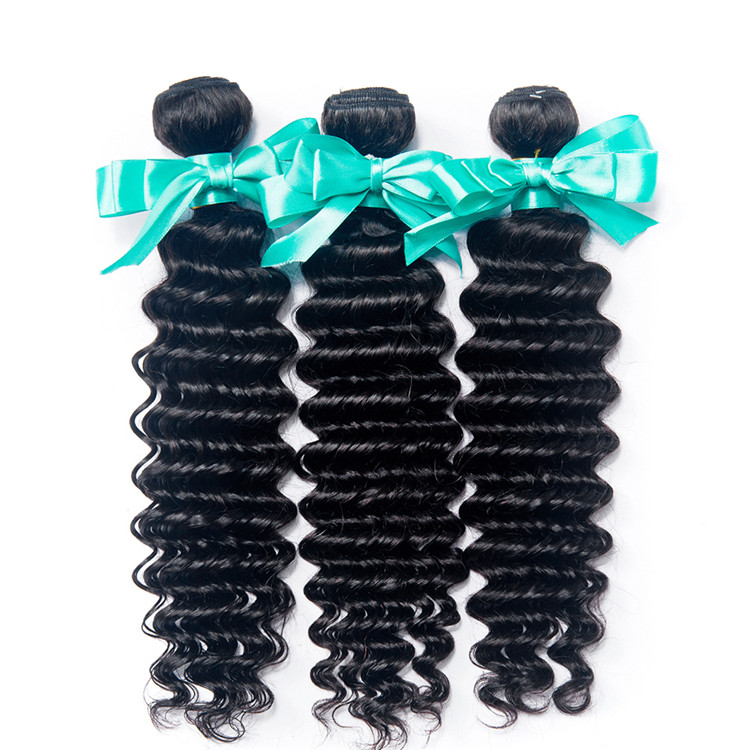 Usexy Virgin Cuticle Aligned Hair Bundles Deep Wave Raw Indian Hair Extension