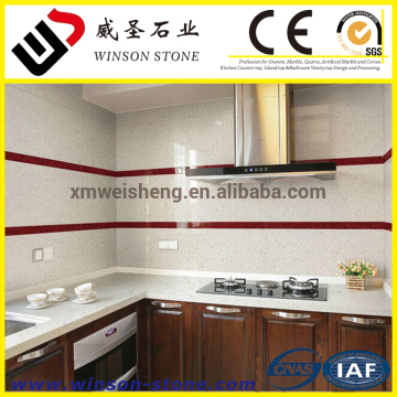sparkle silver star white quartz for countertop