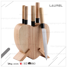 New product mirror polished 7 pcs wood mcdonalds kitchen set