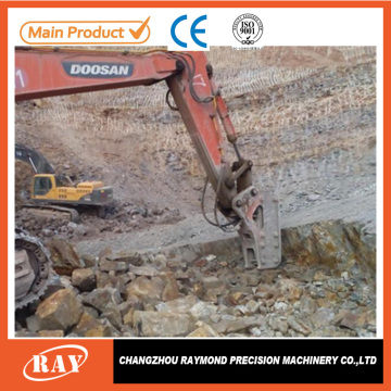 rock breaker,excavator with rock breaker,