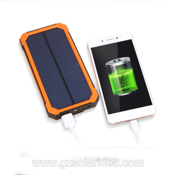 Mobile 15000mAh Portable Battery Charger Solar Panel