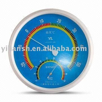 Bimetal Thermo-hygrometer (clock style)