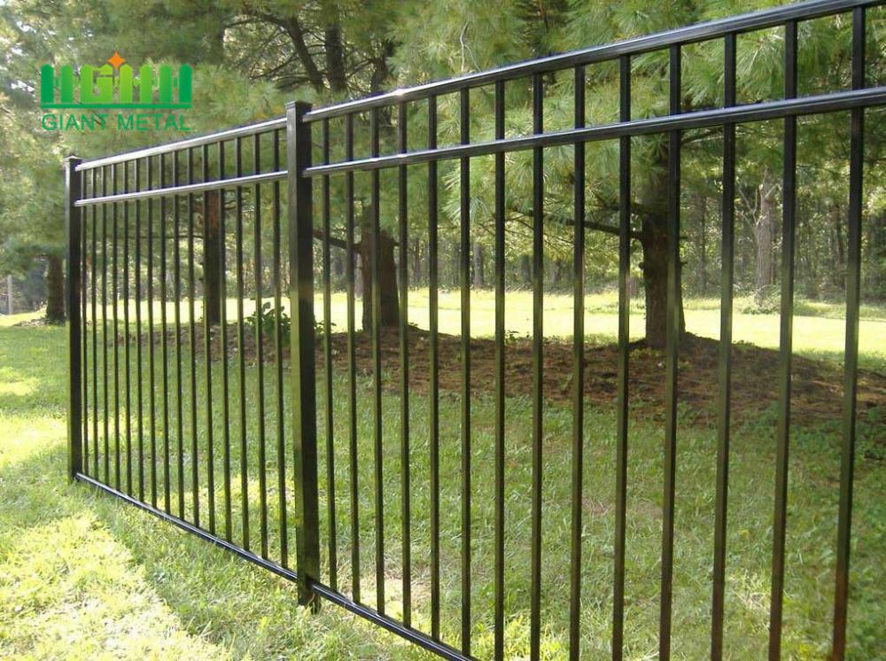 Galvanized Wrought Iron Fence