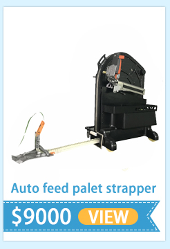 Semi Auto PP Plastic Belt Automatic Steel Pallet Strapping Machine