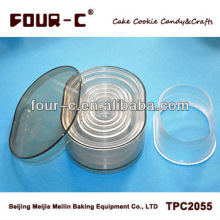 Ellipse cookie cutter set,cookie decorating tools set