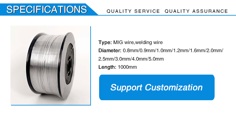 MIG High Conductivity Copper Aluminum Wire for Welding Motor