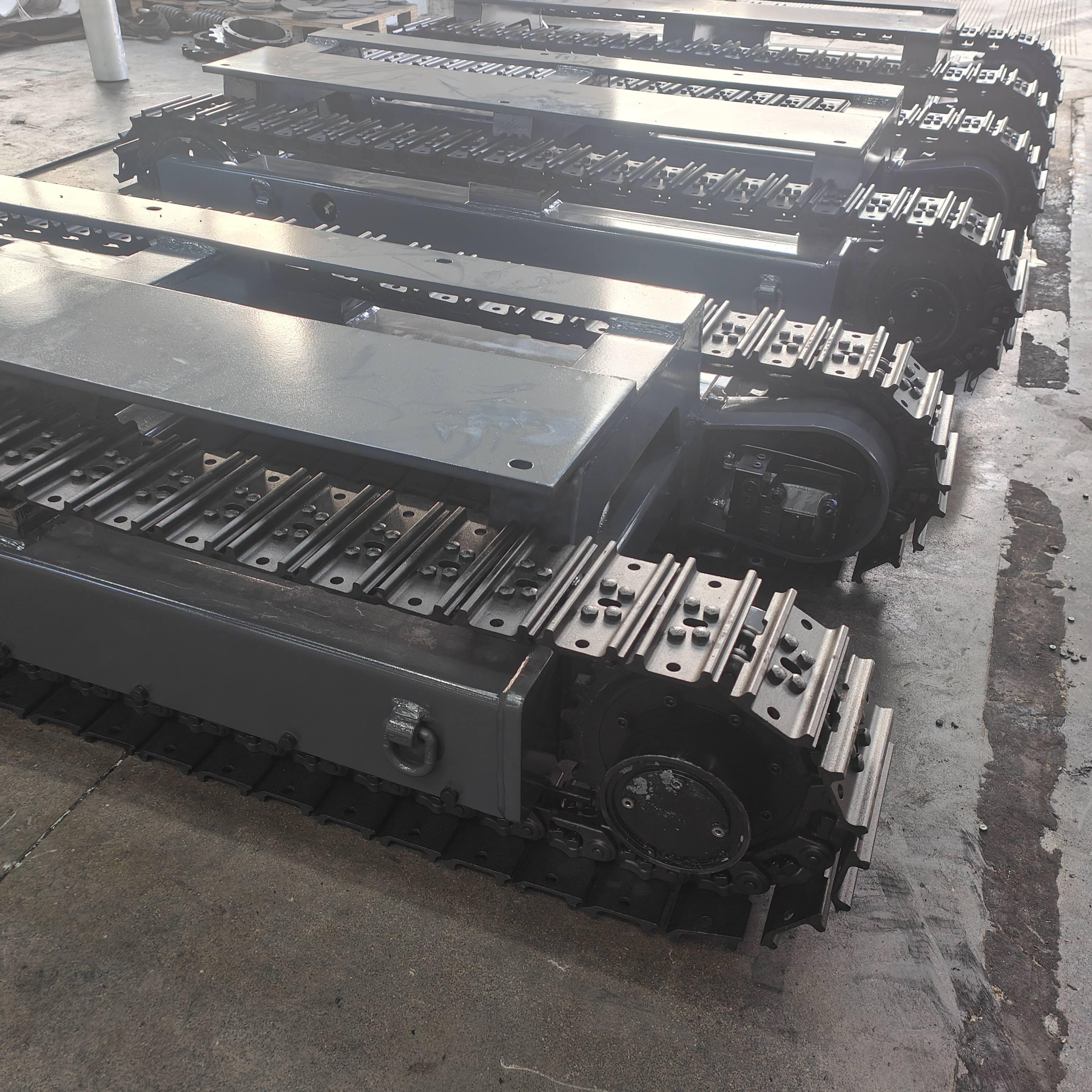 6Tons Strong Steel Track Undercarriage Chasis for Mining Dilling Rig