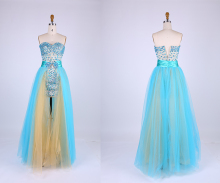 Color gradient Pretty Sweetheart Long Evening Dresses 2015