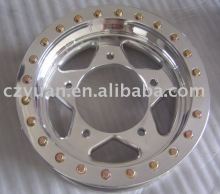 15x6 Beadlock Spun Aluminum Racing UTV Wheels