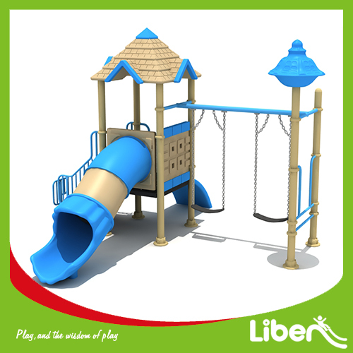 High Quality Kids Plastic Outdoor Playground Equipment for Amusement Park (LE. GB. 001)