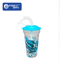 Children's cartoon straw cup