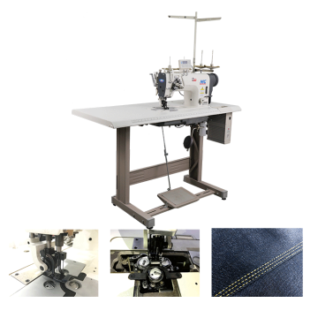 Industrial Three Needles Sewing Machine With Puller