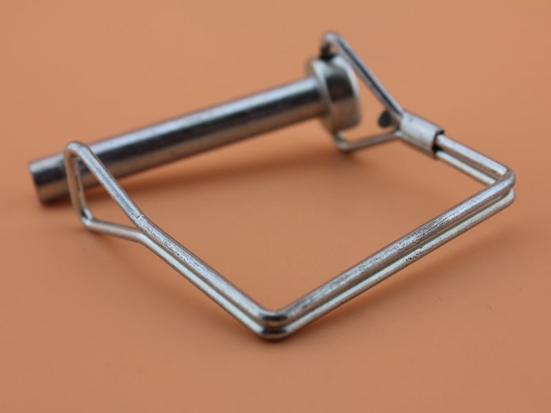 8 mm-es, négyszögletes huzalos rögzítőcsap horganyzás