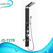 Commercial aluminium alloy shower set Black color aluminium alloy shower set