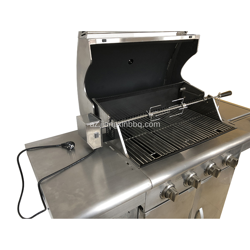 Deluxe Elektrikli Grill Rotisseries Kit