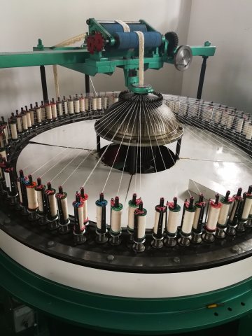 Computerized Jacquard Cotton Yarn Lace Textile Machinery