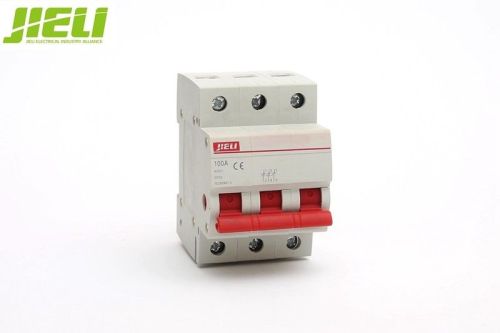 3 Phase 4phase Cb Silver / Cooper Isolator Switch 1a - 63a Iec60898