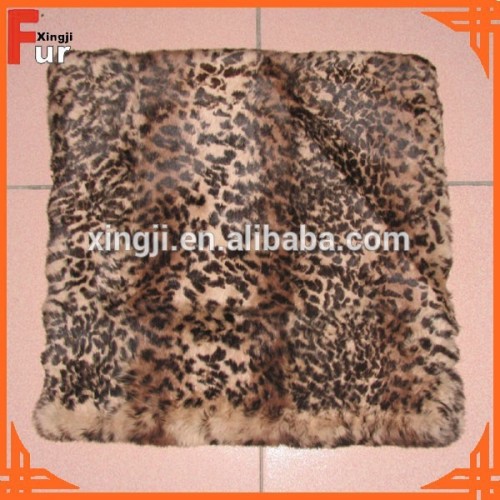 Fur Cushion Cover Rabbit Fur