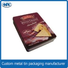 Rectangle tin cd case