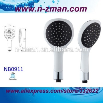 One-function Handheld Shower,One-jet Head Shower Hand,White Hand Shower Head