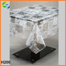 2016 new designs white plastic table cover rolls