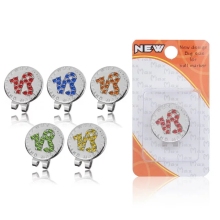 12 constellations custom golf ball marker