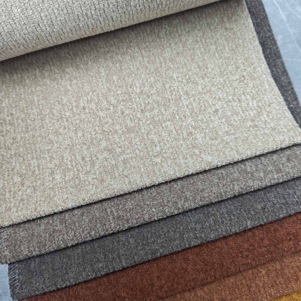 پارچه مخملی پلی استر بادوام برای مبل Durable Polyester Velvet Fabric for Sofa