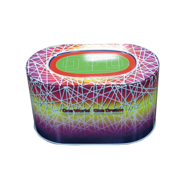 embossed luxury candy tin box
