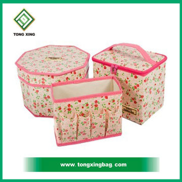 2017 hot sale compact cosmetic case and makeup bags for cosmetic bags