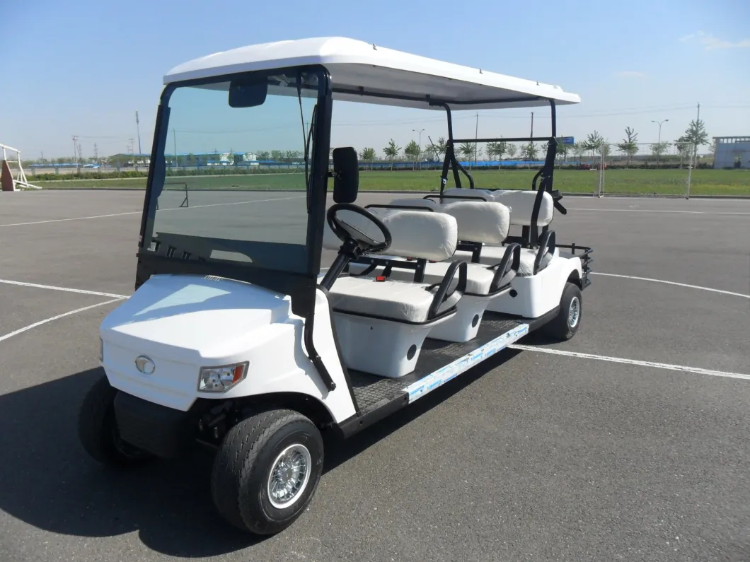 New Design Battery 6 Seats Golf Buggy with Ce