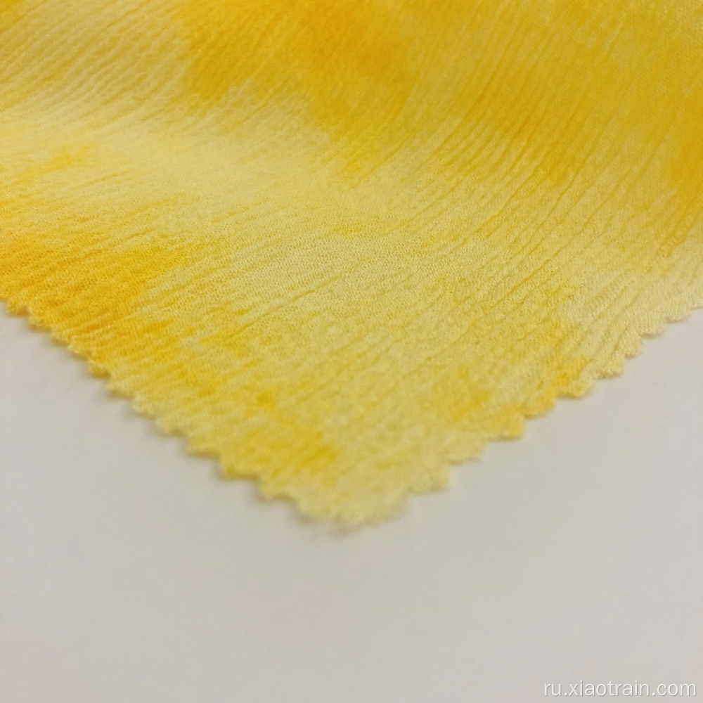 Вискозная креповая ткань из вискозы для женского платья