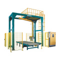 Automatic high speed rotary arm pallet wrapper
