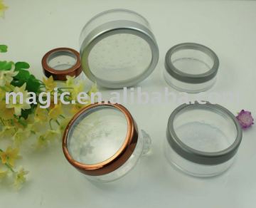 Loose powder sifter jars, compact powder case