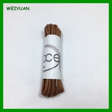 Wholesale branded cotton waxed mens dress shoe laces images package