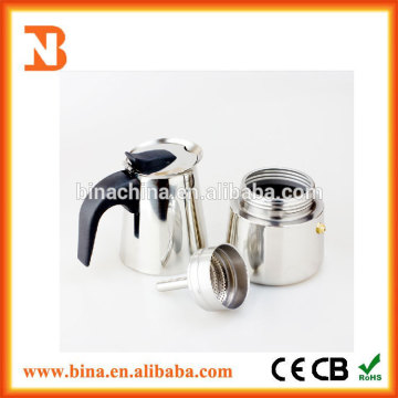 Household Italian style stainless Mocha Coffee Machine