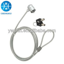 high security laptop lock with steel cable safety lock for lockers